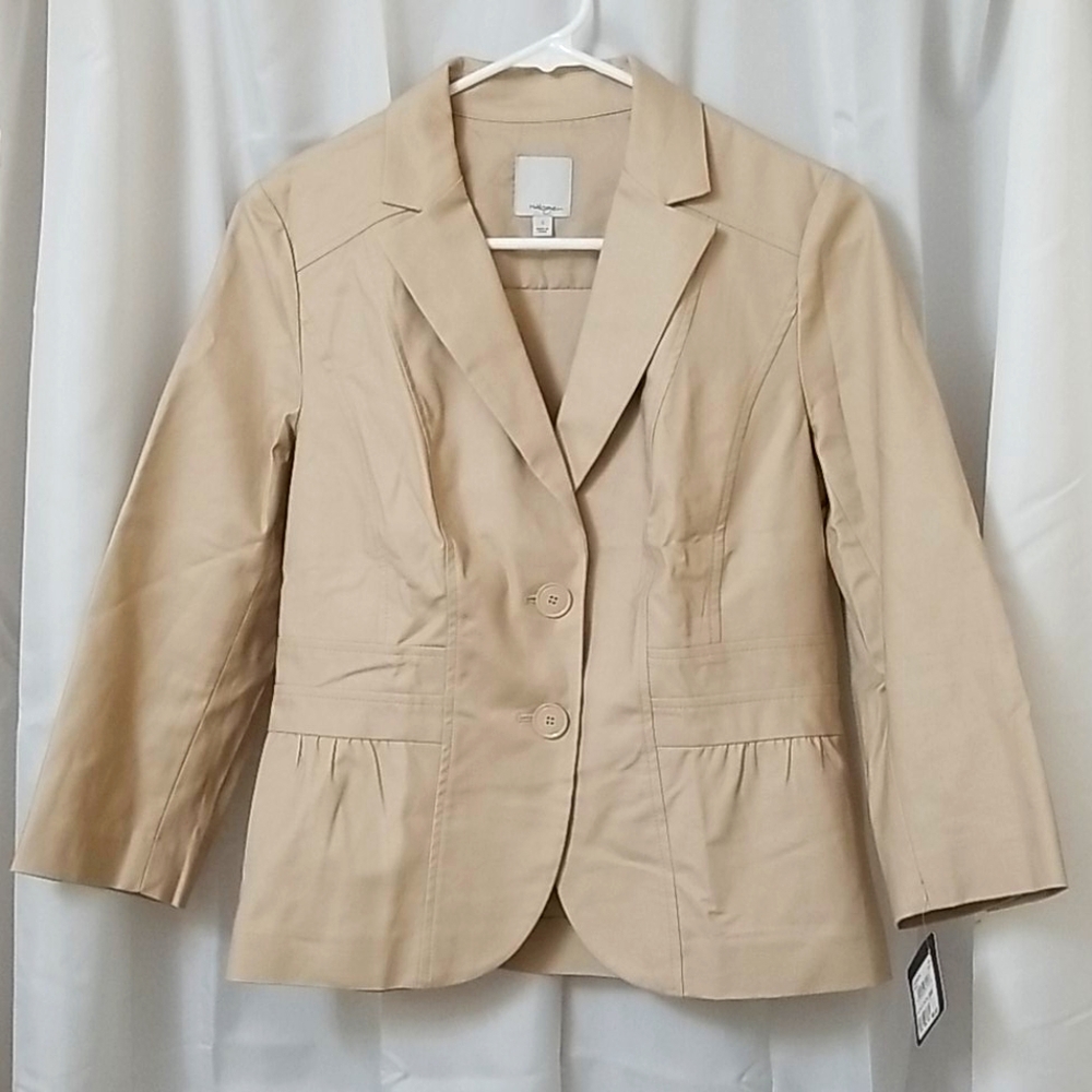 NWT! Halogen Ladies Cotton Jacket